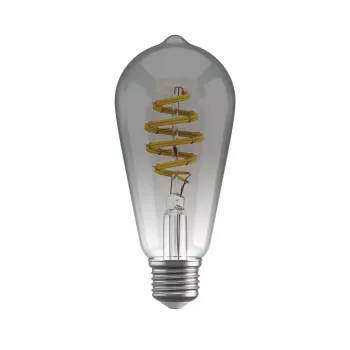 Intelligente Glühbirne Avanca International BV Hombli HBEB-0211, Wi‑Fi, 5,5 W, grau, A19 (6,1×14,2 cm)