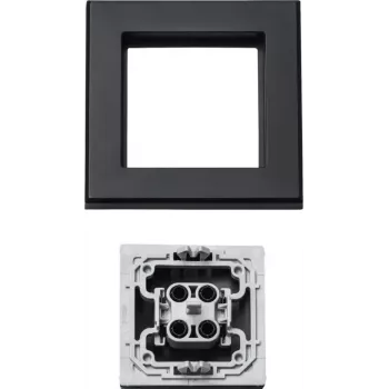 Abdeckung für elektrischen Schalter Homematic IP 156171A0, grau, 86×86×16 mm