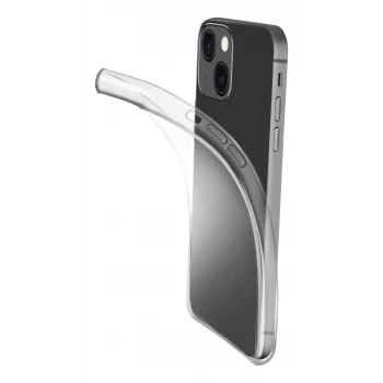Cover Cellularline iPhone 15 Transparent Einfarbig Leicht Einfacher Zugriff