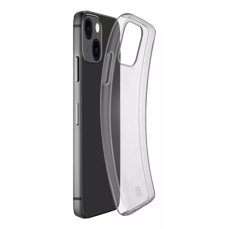 Cover Cellularline iPhone 15 Transparent Einfarbig Leicht Einfacher Zugriff