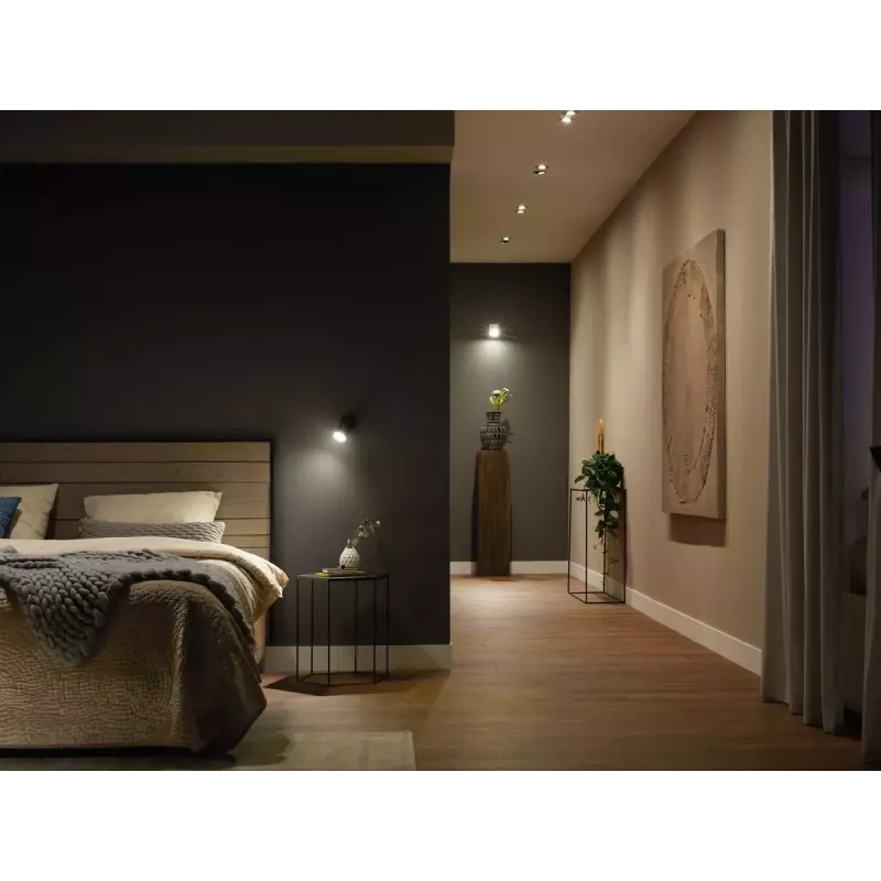 Philips Hue White Ambience MR16 Smart-Leuchtspot, GU53, 5,1 W, Bluetooth/Zigbee