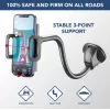 Sourcing Cellularline Hug Flexi XL universelle Saugnapf-Passivhalterung für Mobiltelefone, schwarz/grau