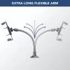 Sourcing Cellularline Hug Flexi XL universelle Saugnapf-Passivhalterung für Mobiltelefone, schwarz/grau