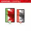 Displex Tablet Glass (9H) für Samsung Galaxy Tab A11+/A9+, Eco Montagerahmen, unzerbrechlich
