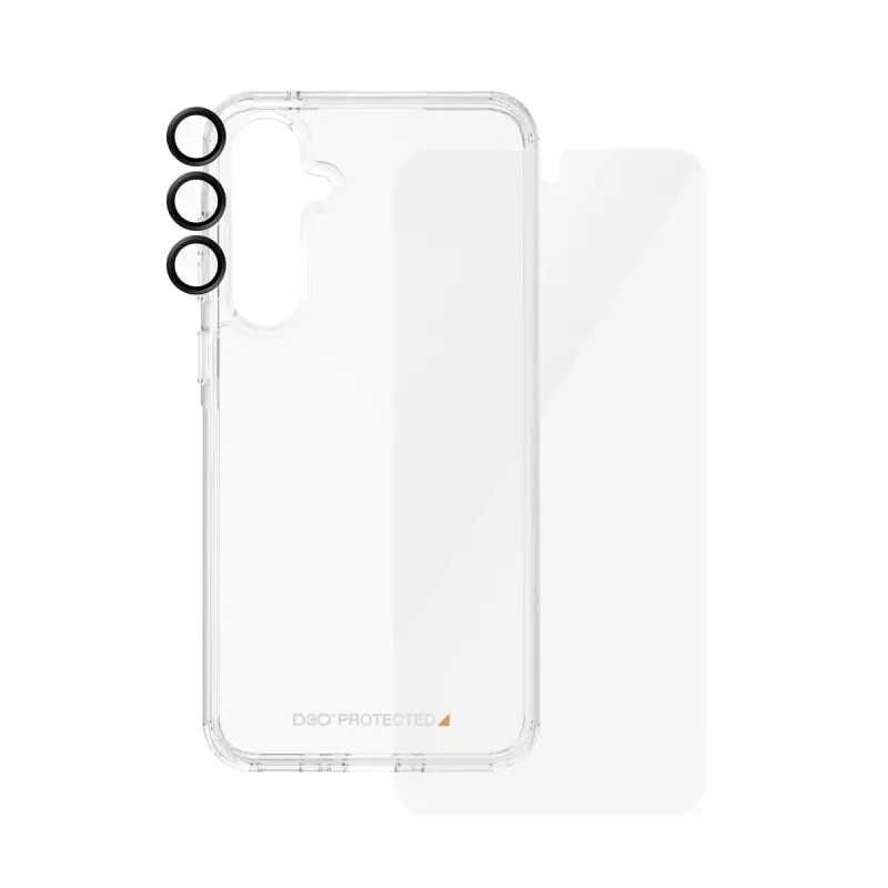 PanzerGlass ® 3-in-1 Schutzpaket Samsung Galaxy A35 5G | Ultra-Wide Fit mit EasyAligner