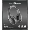 Music Sound Basic Bluetooth On-Ear-Headset mit Fernbedienung und Mikrofon