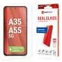 Displex Displayschutzfolie (10H) für Samsung Galaxy A35/A55 5G, Eco-Montagerahmen, kratzfest