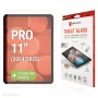 Displex Tablet Glass (9H) für Apple iPad Pro 11'' (2025/2024), Eco Montagerahmen, unzerbrechlich, ultraflach, unsichtbar