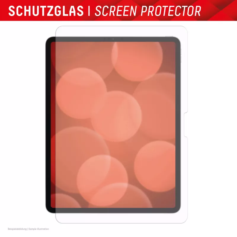 DISPLEX Tablet Glass (9H) für Apple iPad Pro 13'' (2025/2024), Eco-Montagerahmen, unzerbrechlich, ultraflach, unsichtbar