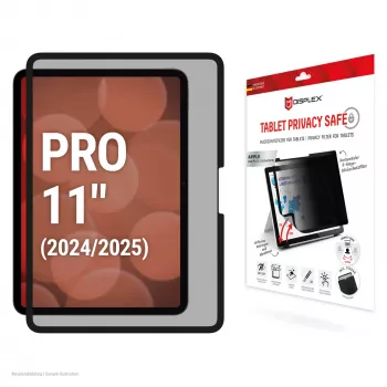 Displex TABLET PRIVACY SAFE abnehmbarer 2-Wege-Sichtschutzfilter für iPad Pro 11'' (2025/2024)
