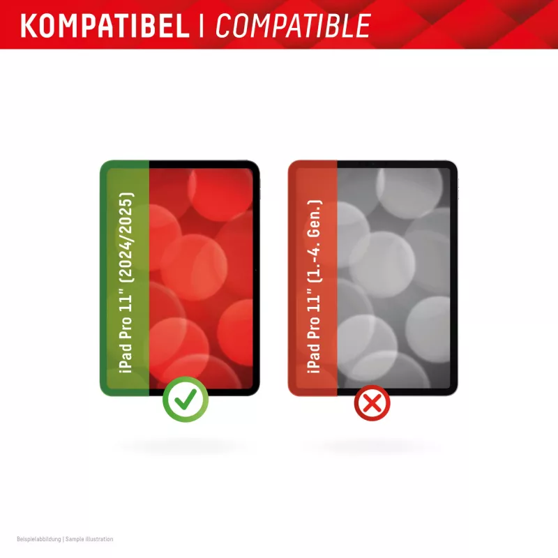 Displex TABLET PRIVACY SAFE abnehmbarer 2-Wege-Sichtschutzfilter für iPad Pro 11'' (2025/2024)