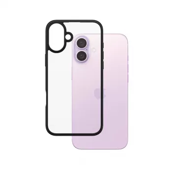 Cover PanzerGlass HardCase Schwarz iPhone '24 6,7 Zoll Transparent