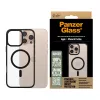 PanzerGlass ® HardCase Transparent mit Schwarz MagSafe & Rahmen iPhone 16 Pro Max