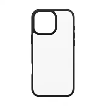 PanzerGlass® HardCase Transparent mit schwarzem Rahmen iPhone 16 Pro Max