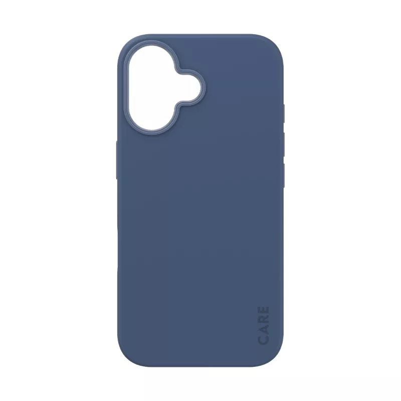 Cover PanzerGlass CARE by modische Hülle Blau m. MagSafe iPhone 16