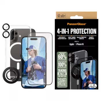 PanzerGlass 4-in-1 Schutz-Bundle iPhone '24 6.1