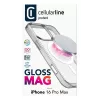 Cellularline Gloss Mag - Magnetische Hülle für iPhone 16 Pro Max zum Laden und Befestigen am MagSafe-Ladegerät