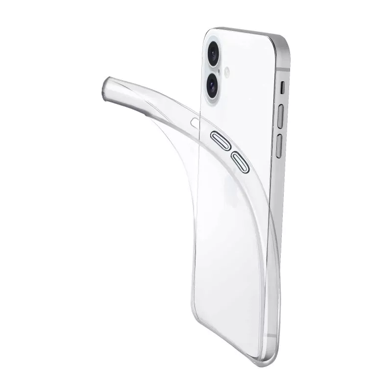 Cover Cellularline FINECIPH16T Transparent für iPhone 16 15,5 cm