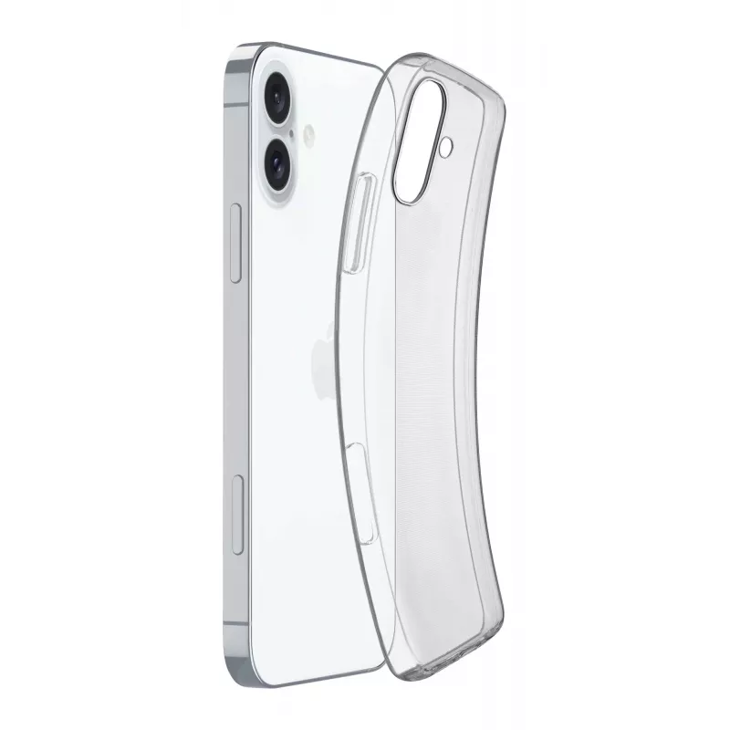 Cover Cellularline FINECIPH16T Transparent für iPhone 16 15,5 cm