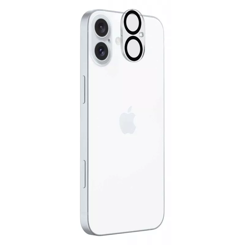 Cellularline Kameraobjektiv - iPhone 16 Schutz Transparent Kratzfest Stoßfest