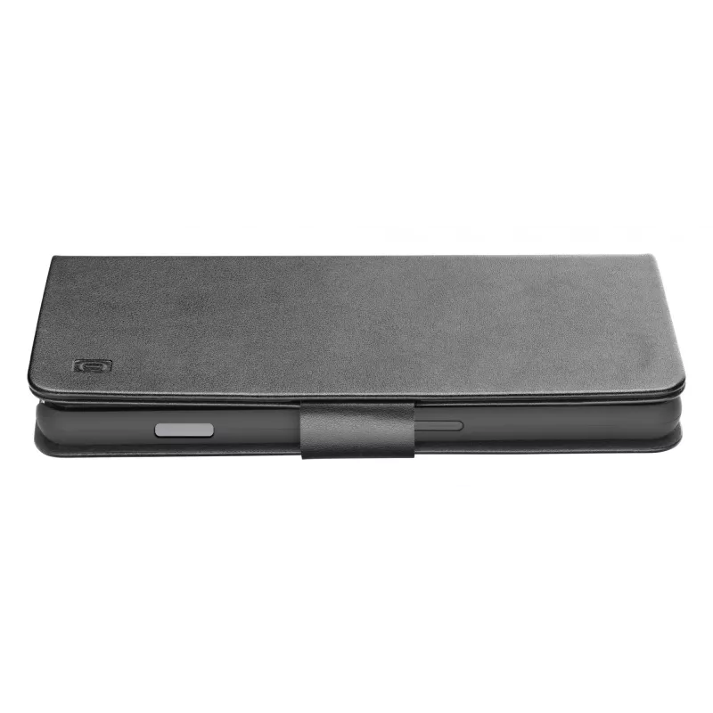 Cellularline Book Agenda – iPhone 16 Pro Lederoptik-Buchhülle mit Magnetverschluss