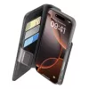 Cellularline Book Agenda – iPhone 16 Pro Lederoptik-Buchhülle mit Magnetverschluss