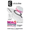 Cellularline Mag Adapter Magnetischer Klebering für Smartphones, MagSafe-Ökosystem-Enabler