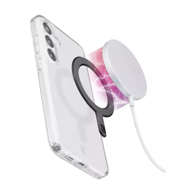 Cellularline Mag Adapter Magnetischer Klebering für Smartphones, MagSafe-Ökosystem-Enabler