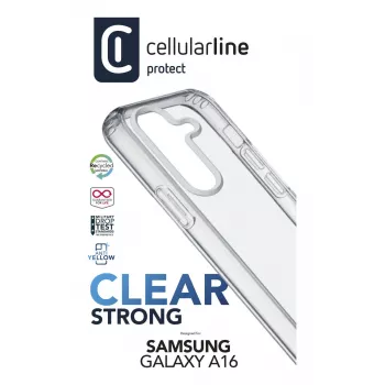 Cover Cellularline CLEARDUOGALA16T für Samsung Galaxy A16 17 cm Transparent