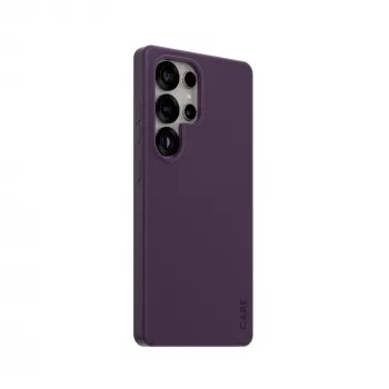 PanzerGlass CARE™ by ® Case Plum Lila w. Qi Kompatibel Samsung Galaxy S25 Ultra