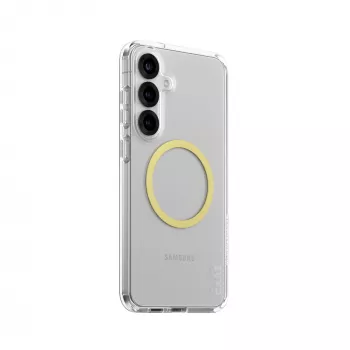 PanzerGlass CARE Urban Combat transparente Hülle Chardonnay Qi Samsung Galaxy S25+