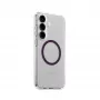 PanzerGlass CARE Urban Combat transparente Hülle Plum Purple Qi Samsung Galaxy S25+
