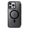 Cellularline Daily Mag - iPhone 16 Pro Max Buchhülle mit halbtransparenter Hartrückseite, kompatibel mit dem MagSafe®-Ökosystem