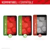 Displex Displayschutzfolie (9H) für Apple iPad mini 8,3'' (6. Gen./7. Gen. 2024), Eco Montagerahmen, kratzfest