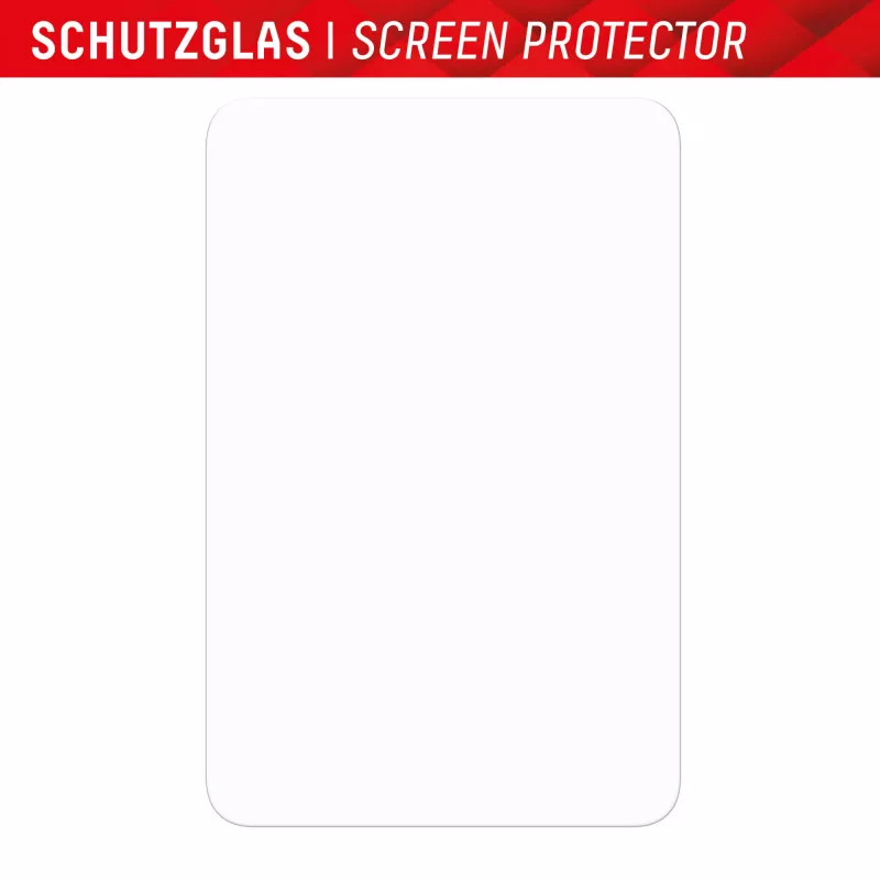 Displex Displayschutzfolie (9H) für Apple iPad mini 8,3'' (6. Gen./7. Gen. 2024), Eco Montagerahmen, kratzfest