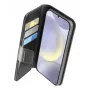 Cellularline Book Agenda – Lederimitat-Buchhülle mit Magnetverschluss für Galaxy S25+