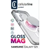Cellularline Gloss Mag – Galaxy S25 Magnetische Hülle zum Aufladen und Anbringen am MagSafe-Ladegerät