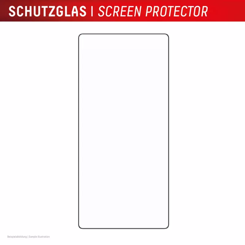 Displex Premium Displayschutzfolie (Full Cover, 10H) für Samsung Galaxy S25 Ultra, Eco-Montagerahmen, Full Cover