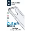 Cellularline Clear Protect - Galaxy A36/A56 Hartschale mit Gummirändern