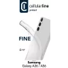 Cover Cellularline FINECGALA36T für Samsung Galaxy A36/A56 Transparent
