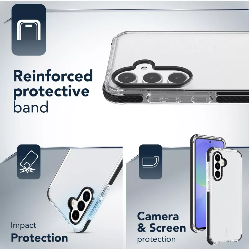 Cover Cellularline TETRACGALA36T für Samsung Galaxy A36/A56 16,8 cm Transparent