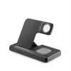 Tech Pop mobile device dock station Smartwatch/Smartphone Schwarz