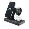 Tech Pop mobile device dock station Smartwatch/Smartphone Schwarz