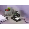 Tech Pop mobile device dock station Smartwatch/Smartphone Schwarz