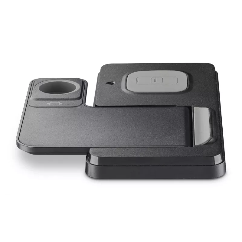 Tech Pop mobile device dock station Smartwatch/Smartphone Schwarz