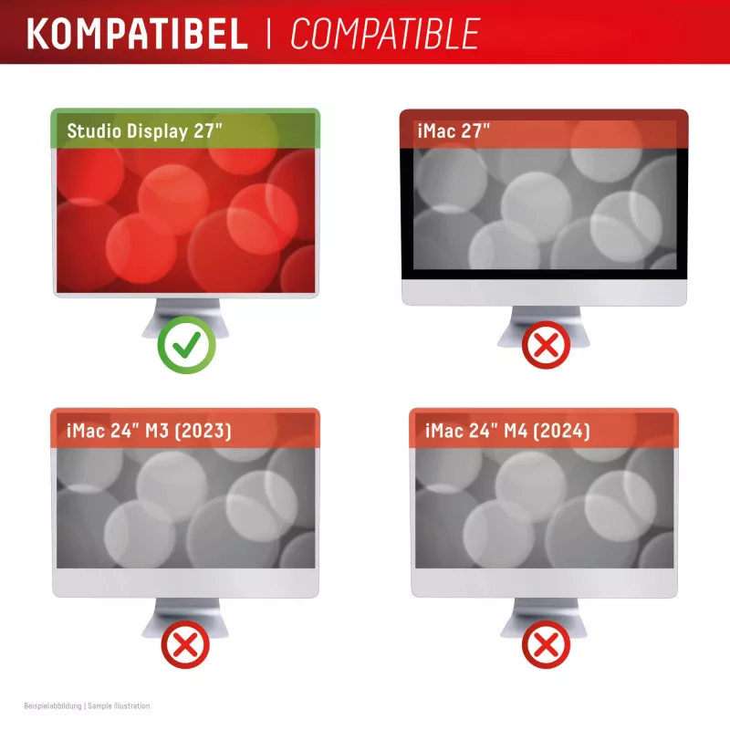 Displex PRIVACY SAFE abnehmbarer Zwei-Wege-Sichtschutzfilter für Studio Display 27 Zoll