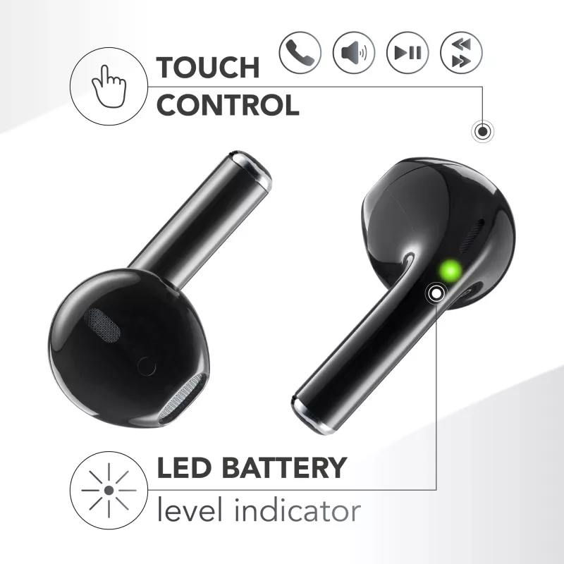 Music Sound SPARK Auricolare TWS con Display LED