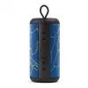 Musik Sound Vertikaler Bluetooth-Lautsprecher 5WATT, 5 W, Kabellos, 0,15 m, Mono tragbarer Lautsprecher, Blau, Zylinder