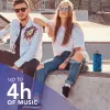 Musik Sound Vertikaler Bluetooth-Lautsprecher 5WATT, 5 W, Kabellos, 0,15 m, Mono tragbarer Lautsprecher, Blau, Zylinder