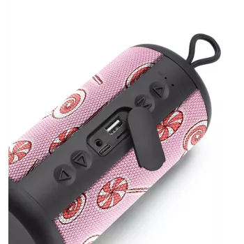Mono tragbarer Lautsprecher Music Sound Vertikaler Lautsprecher Pink